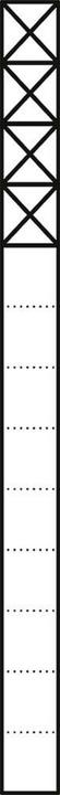 Siedle S. & Soehne Poteau de communication 1,3m dgr/gli 4Mod KS 613-4 DG