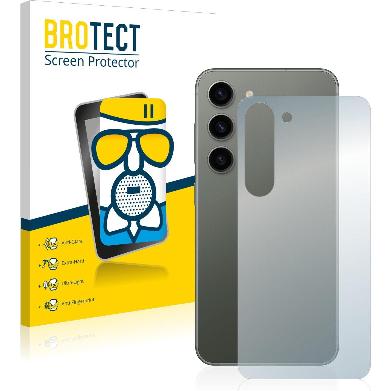 Thumbnail - BROTECT AirGlass Panzerglasfolie Matt (1 Stück, Samsung Galaxy S21), Smartphone Schutzfolie, Grau