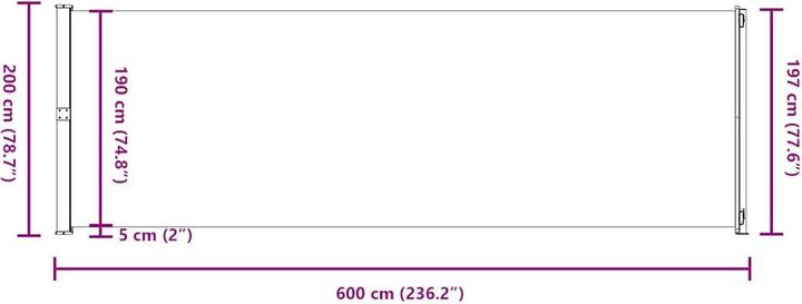 Produktbild vidaXL Alexandre (6 m)