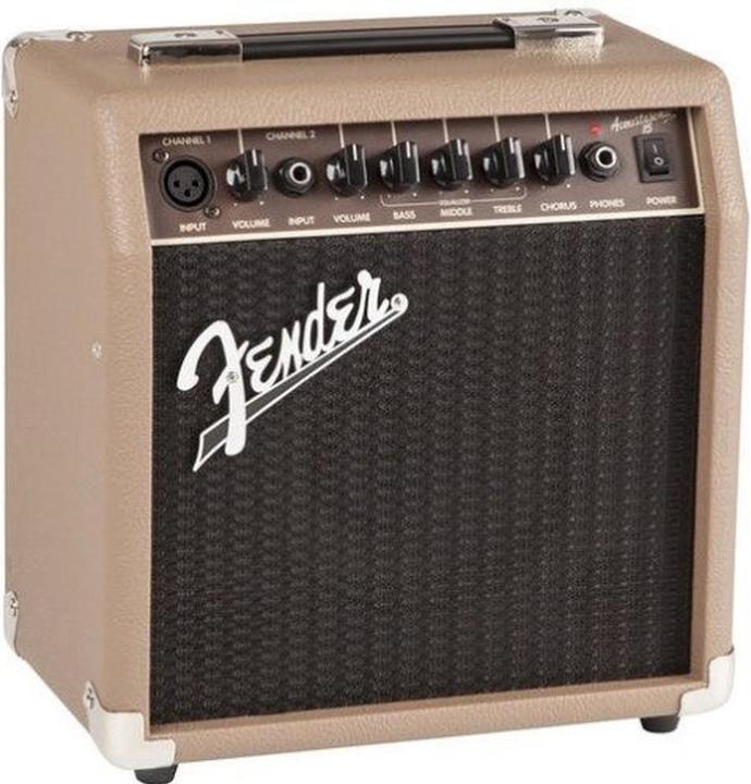 Fender Acoustasonic 15 1x6 inch 15 Watt guitar amplifier combo (Guitar, 15 W)