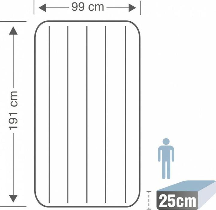Immagine prodotto Intex Twin Dura-Beam Prestige (100 x 190 cm)