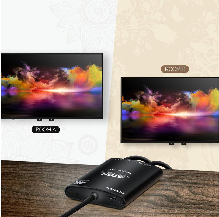 Produktbild Aten VS82H 2 Port True 4K HDMI Splitter