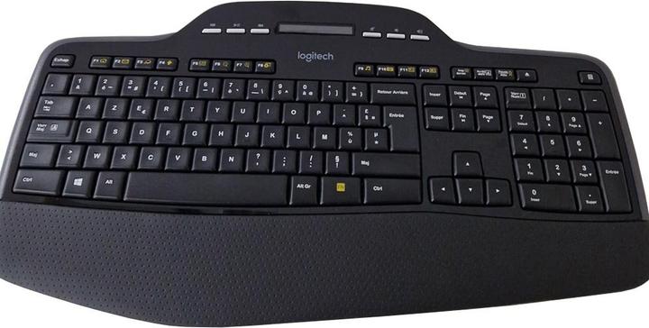 Produktbild Logitech Kabellose Tastatur+Maus MK710 schwarz im Einzelhandel (Deutschland, Kabellos)