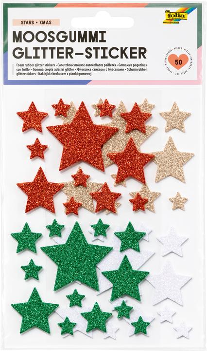 Immagine prodotto Folia Moosgummi Glitter-Sticker