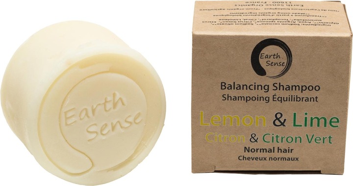 Produktbild Natura Punto Palmölfreies festes Bio-Shampoo, min. 77% kaltgepresste Öle, mit Argan-Öl, Lemon & Lime (Festes Shampoo)