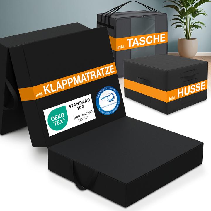Actual product image Bestschlaf Folding mattress incl. cover & transport bag (90 x 200 cm, Foam core)