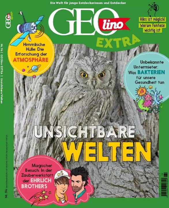 Produktbild GEOlino Extra / GEOlino extra 94/2022 - Unsichbare Welten (Deutsch, Rosa Wetscher, 2022)