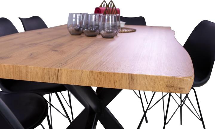 Image du produit SAM JOSY Baumkante massiv Mdf (160 x 85 x 77 cm)