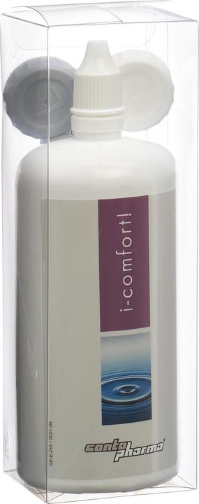 Image du produit Contopharm Aufbewahrungs- und Abspüllösung i-comfort! i-comfort! (Solution saline Produit pour lentilles, 250 ml)