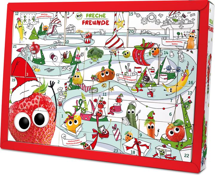 Actual product image Freche Freunde Advent calendar 2024 (1063 g)