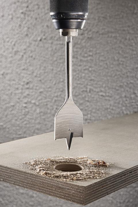 Produktbild wolfcraft 1 Flachfräsbohrer ø14x152mm (14 mm)