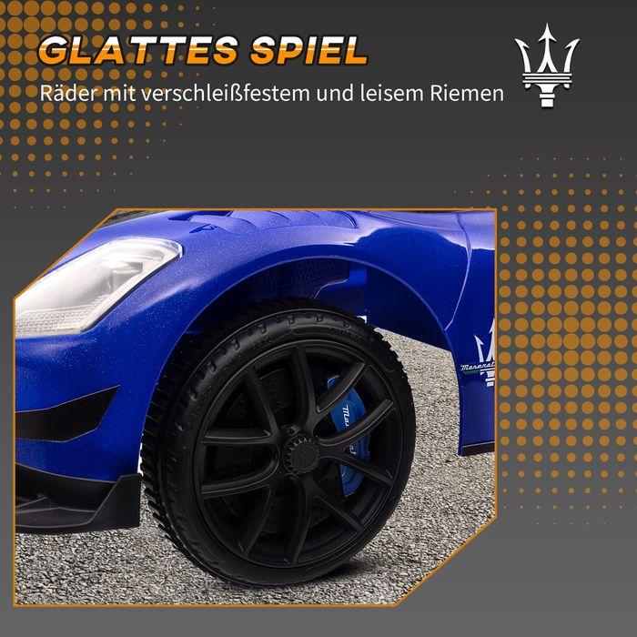 Actual product image Swisshandel24 Rutschauto, Bobby Car mit Stauraum, Hupe und Musik Blau 65 x 29 x 37 cm, blau