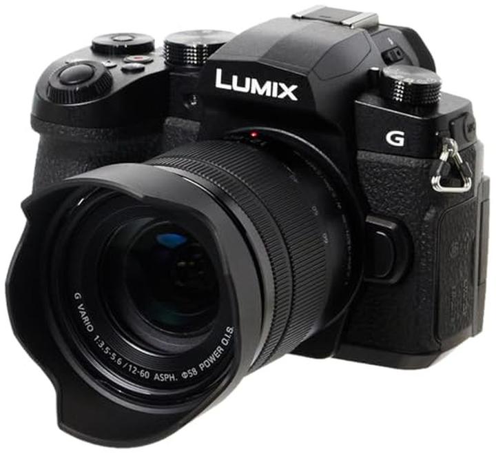 Image du produit Panasonic Lumix DC-G90 + 12-60mm f/3.5-5.6 - Zwart (12 - 60 mm, 20.30 Mpx, 4/3)