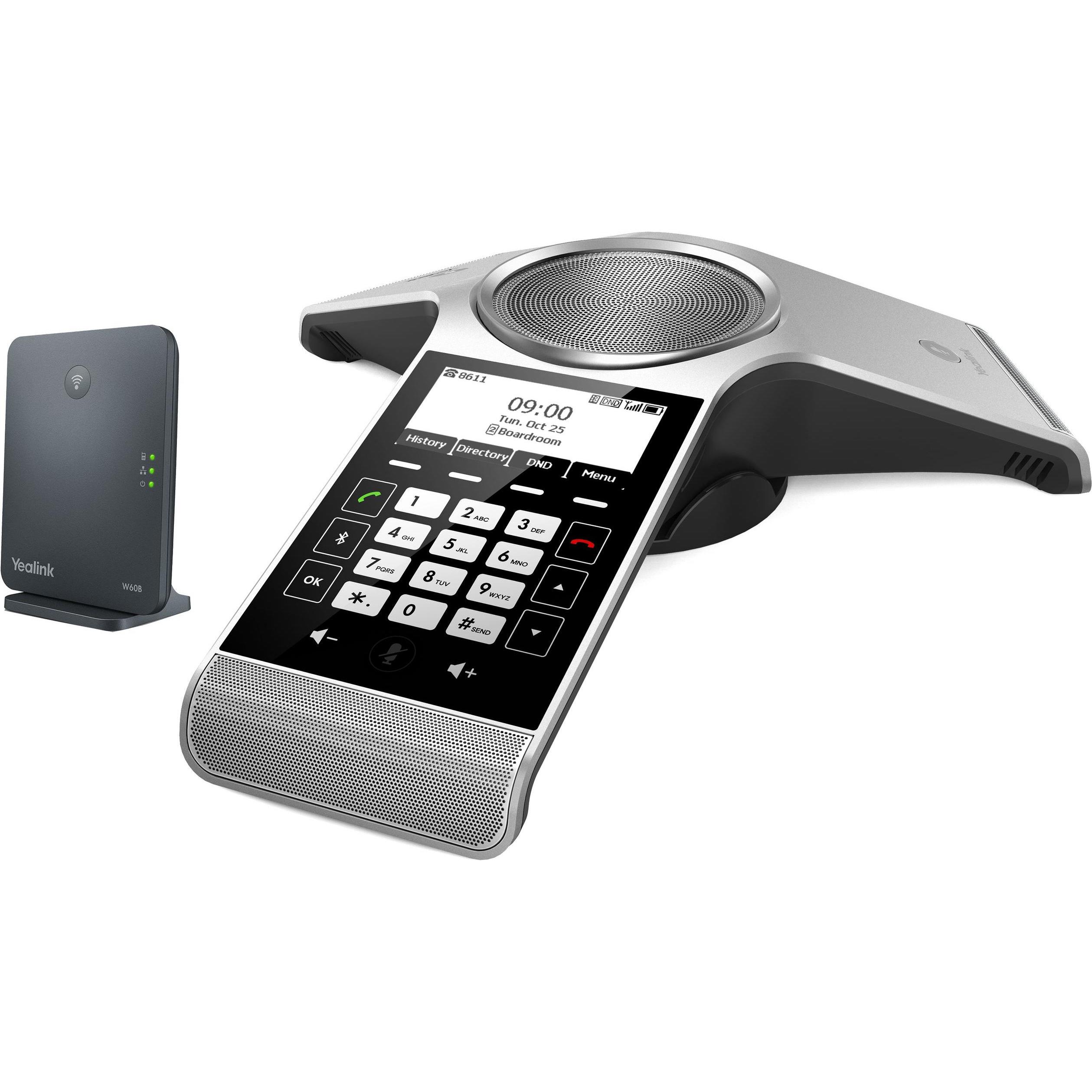 Yealink Telefono da conferenza CP930W-Base SIP, Telefono, Argento