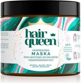 Immagine prodotto Hair Queen Maschera Emolliente Express per Capelli a Bassa Porosità 400Ml (400 ml)