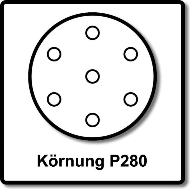 Actual product image Festool StickFix grinding wheels STF D150/48 Garnet, P280, 100 pieces (P280)