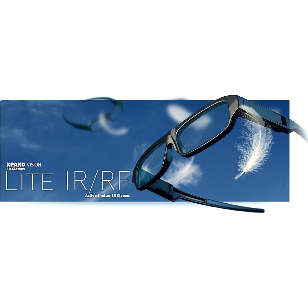 Thumbnail - Sony XPANDVISION 3D Glasses Lite RF (3D Brille), TV Zubehör, Schwarz