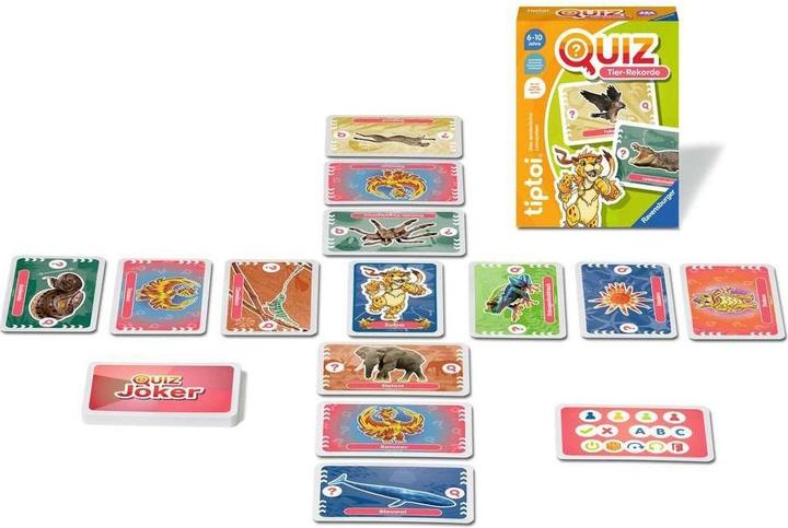 Actual product image tiptoi Quiz animal records (German)