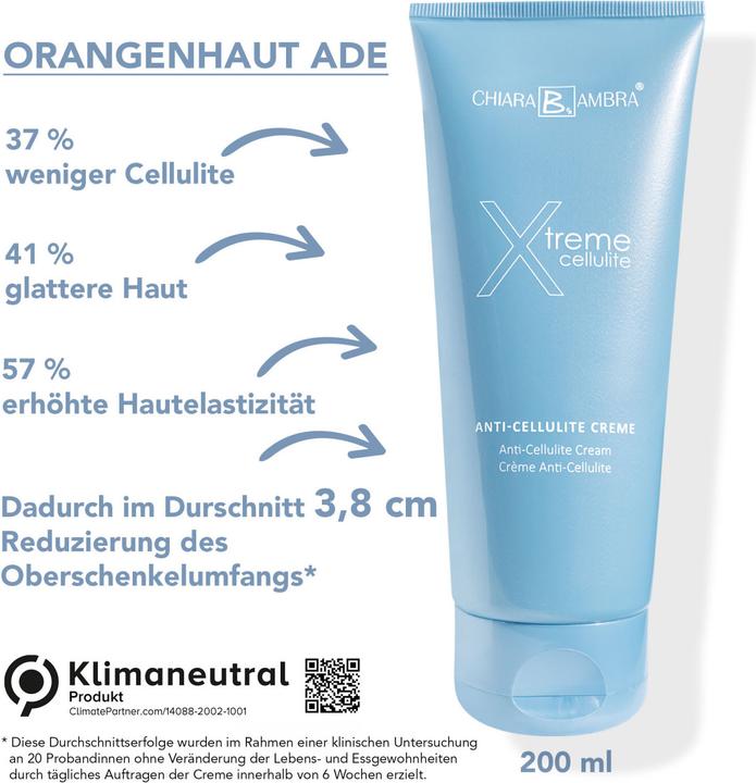 Actual product image Chiara Ambra Xtreme Cellulite, 200 ml (Body cream, 200 ml)