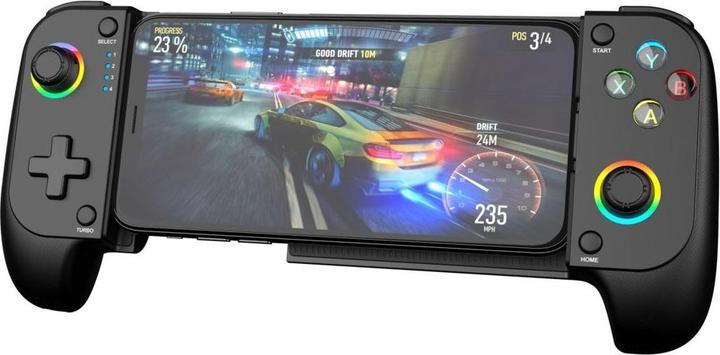 Produktbild Saitake Controller BT Wireless Android / iOs Smartphone / Tab PC controller PC / PS4 / PS3 Black (Android, PS3, PS4, iOS)