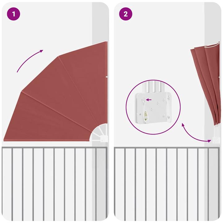 Produktbild vidaXL Balkon Sichtschutz (160 cm)