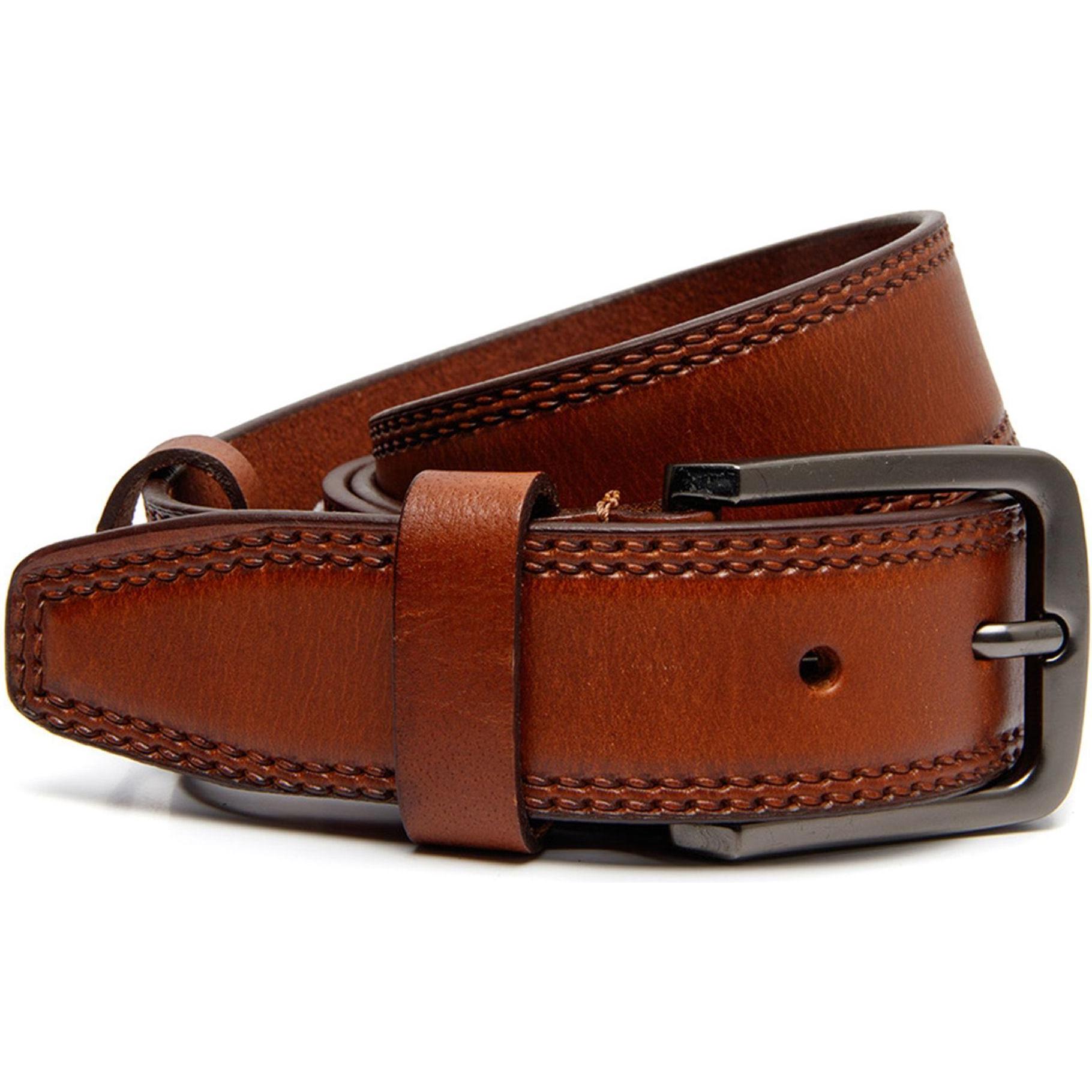 The Chesterfield Brand, Herren, Gürtel, Manovo Gürtel Leder, Braun, (105)