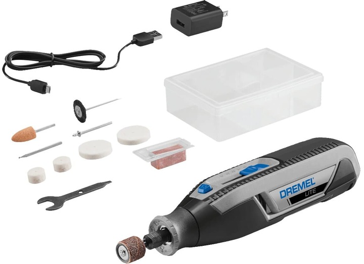 Actual product image Dremel 7760 Lite 3.6 V Li-On USB charger