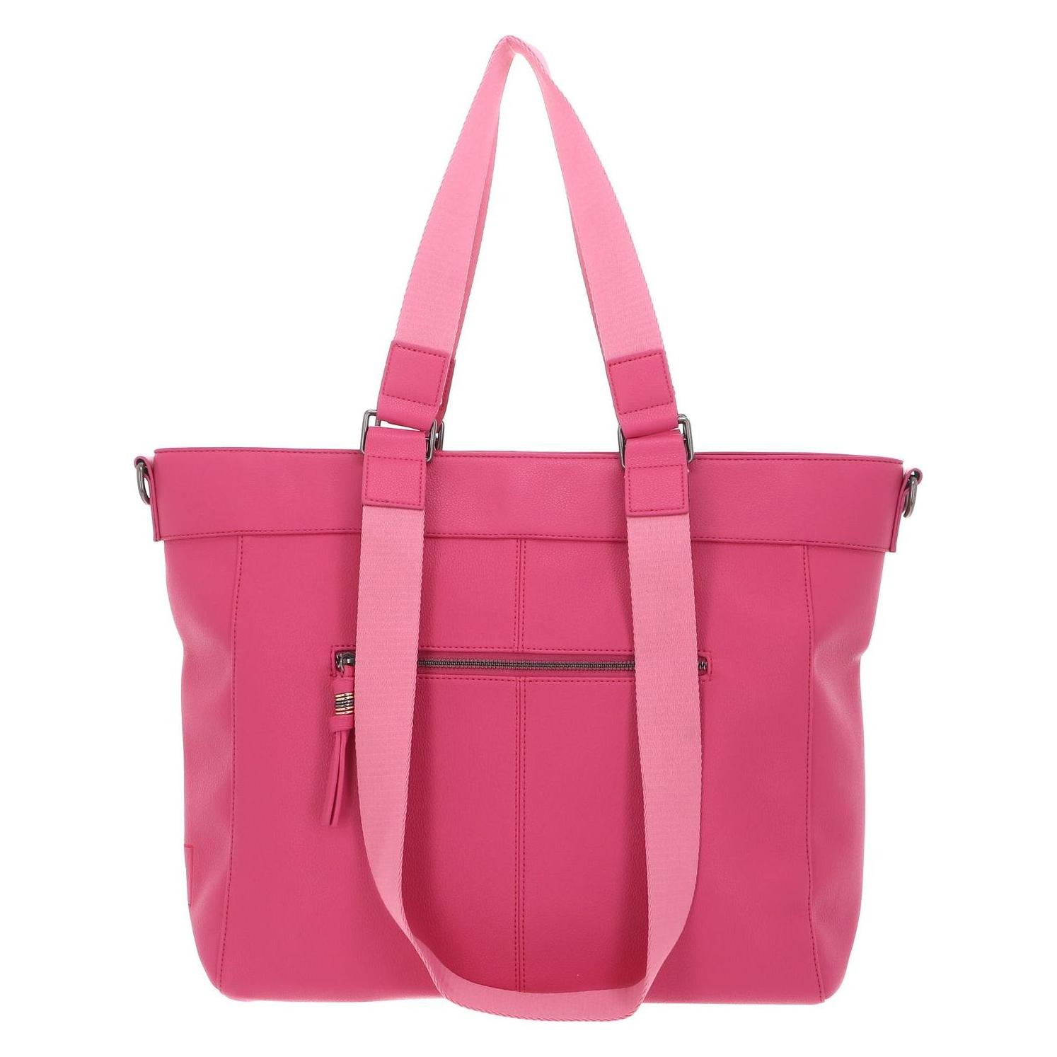 FredsBruder, Damen, Tasche, Keep On Smiling Big Shopper, Pink