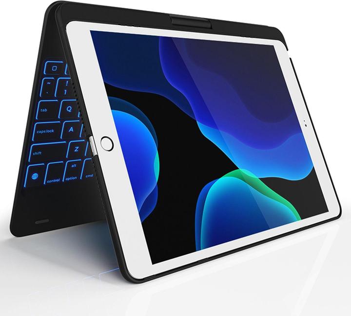 Image du produit Merkloos Keyboard Bookcase QWERTY iPad (2018) / (2017) / Air (2) / Pro 9.7 (ING. Int., iPad Air 2, IPad Pro 9.7)