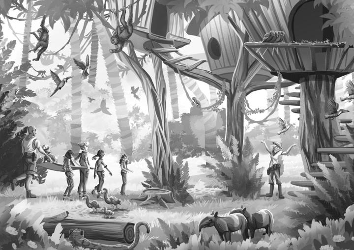 Actual product image Whisperworld 1: Departure to the Land of the Animal Whisperers (Alina Brost, Barbara Rose, German)