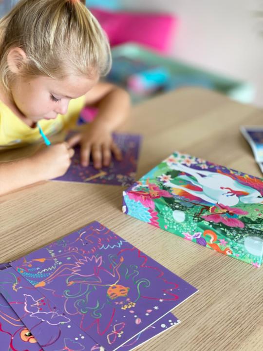 Produktbild Box Candiy Scratch Art - Totally Magical Forest - (BC-1902)