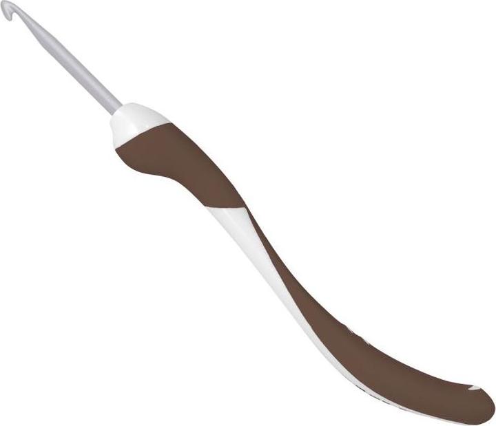 Actual product image addi Swing Maxi Wool Crochet Hook, Aluminium, 17cm