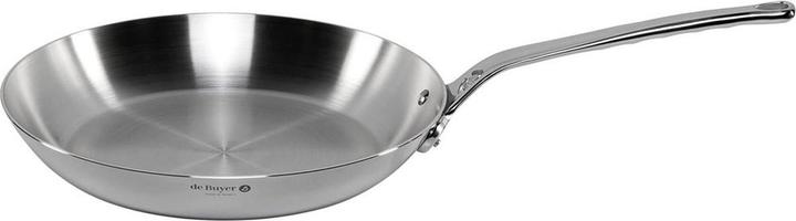 Actual product image de Buyer AFFINITY Frying pan uncoated Ø 32cm, Induction (32 cm, Frying pan, Stainless steel)