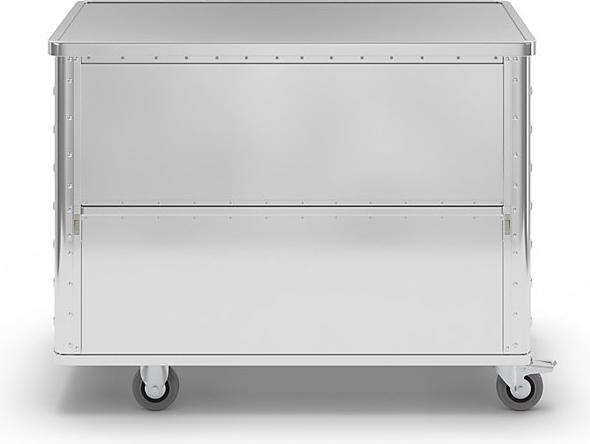 Produktbild Gmöhling Alu-Kastenwagen, absenkbare Seitenwand (250 kg)