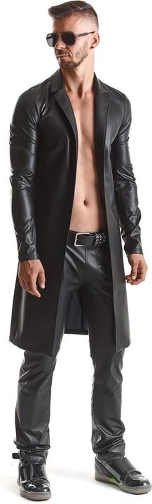 Produktbild Regnes Fetish Planet Herren Wetlook Mantel "RMSergio001" (S)
