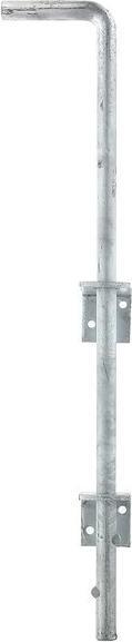 Actual product image GAH Floor slide L500xS16mm steel galvanised galvanised Distance bolt - gate 40 mm (1 pcs.)
