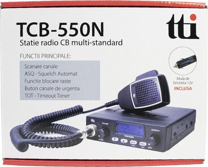 Actual product image Aim TTi CB TTi TCB-550 N radio with automatic squelch