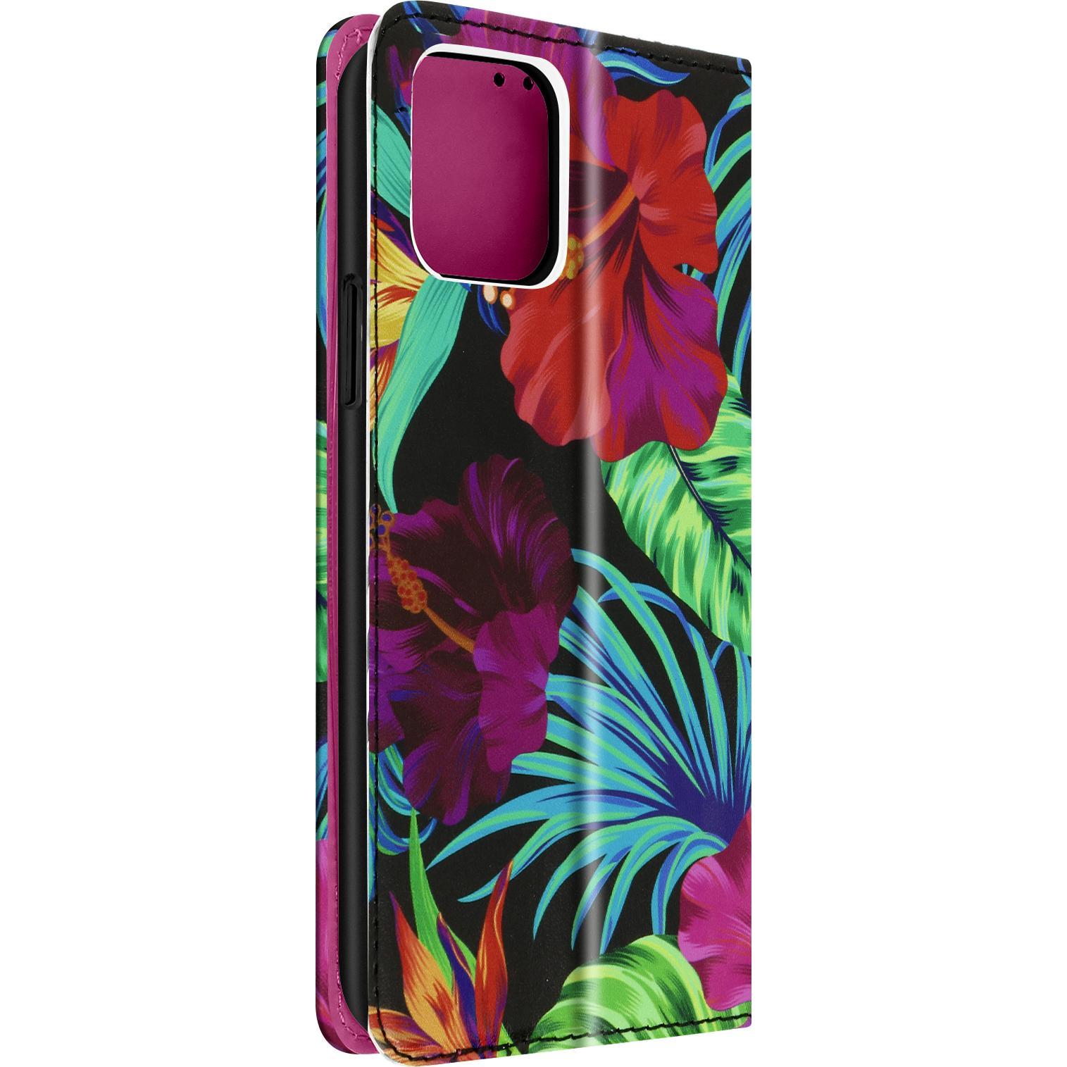 Thumbnail - Avizar Blumen Series (Apple iPhone 12 Pro), Smartphone Hülle, Rot