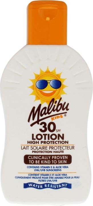 Immagine prodotto Malibu Lozione per bambini (Crema solare, SPF 30, 200 ml)
