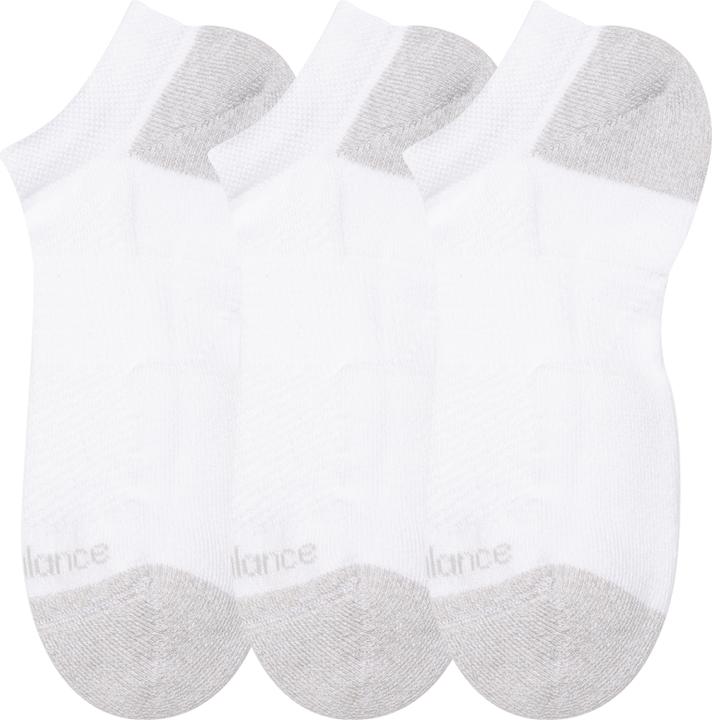 Image du produit New Balance Active No Show Socks 3 Pack (Lot de 3, S)