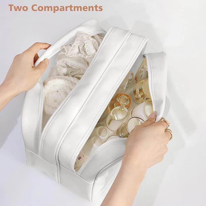 Produktbild Only-Bags.Store Kosmetiktasche, Kulturbeutel für Herren  Trocken- und Nasstrennung, tragbarer wasserdichter