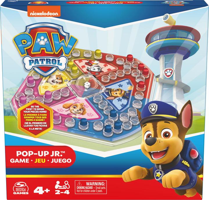 Spin Master Paw Patrol PopUp Game (Englisch, 2 - 4 Spieler)