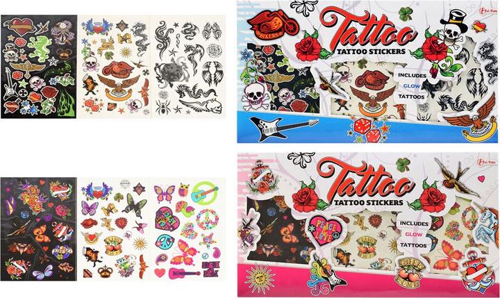 Produktbild Toi-Toys Tattoo-Aufkleber mit Glow in the Dark