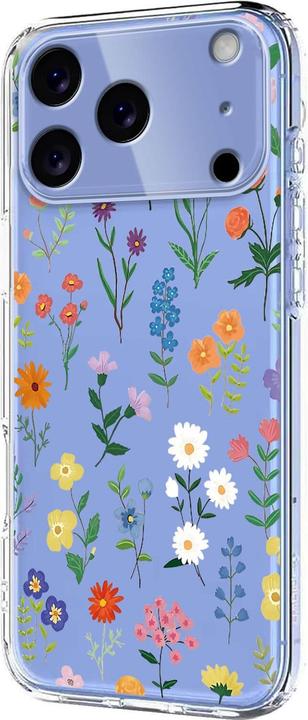 Immagine prodotto Cover-Discount iPhone 17 Pro - Silikon Gummi Hülle Blumen (Apple iPhone 17 Pro)