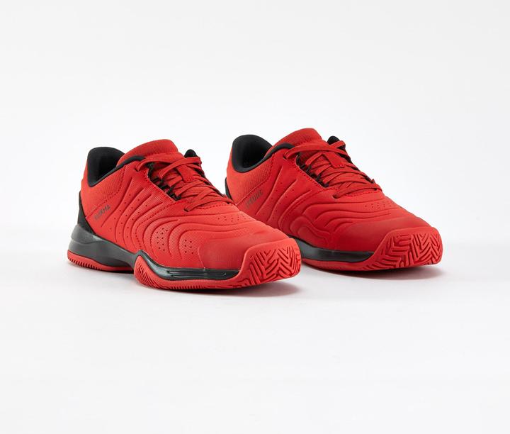 Produktbild Artengo Kinder Tennisschuhe mit Schnürsenkel - TS Strong Jr rot (38)