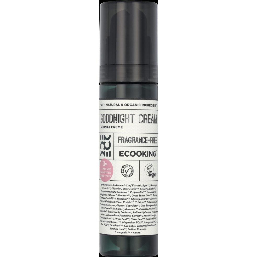 Ecooking, Gesichtsserum, 50+ Series Goodnight Cream (50 ml)