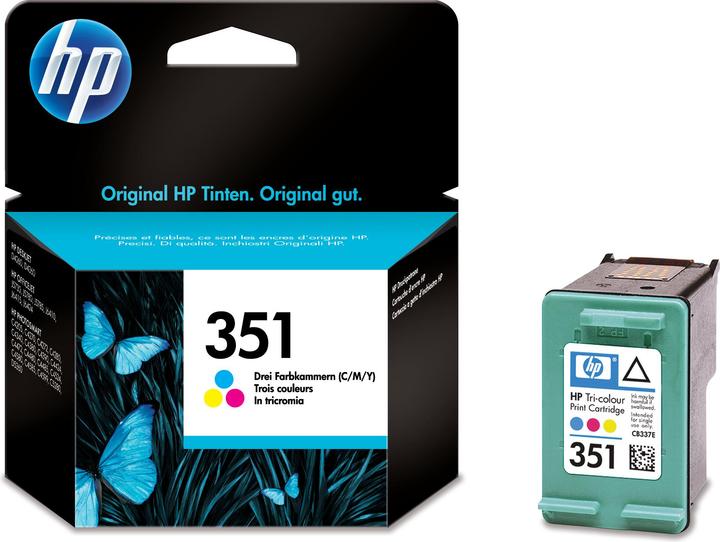 Actual product image HP 351 (C, M, Y)