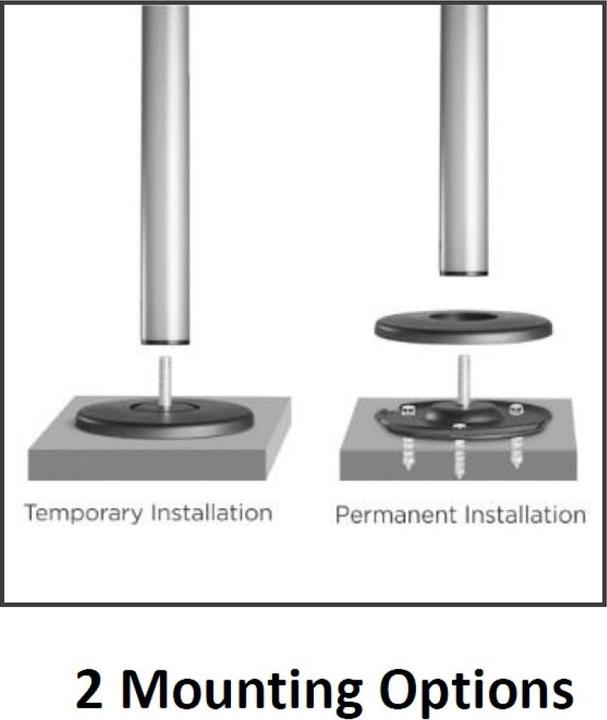 Actual product image Techly ICA-TR32 (Ground, 70", 30 kg)