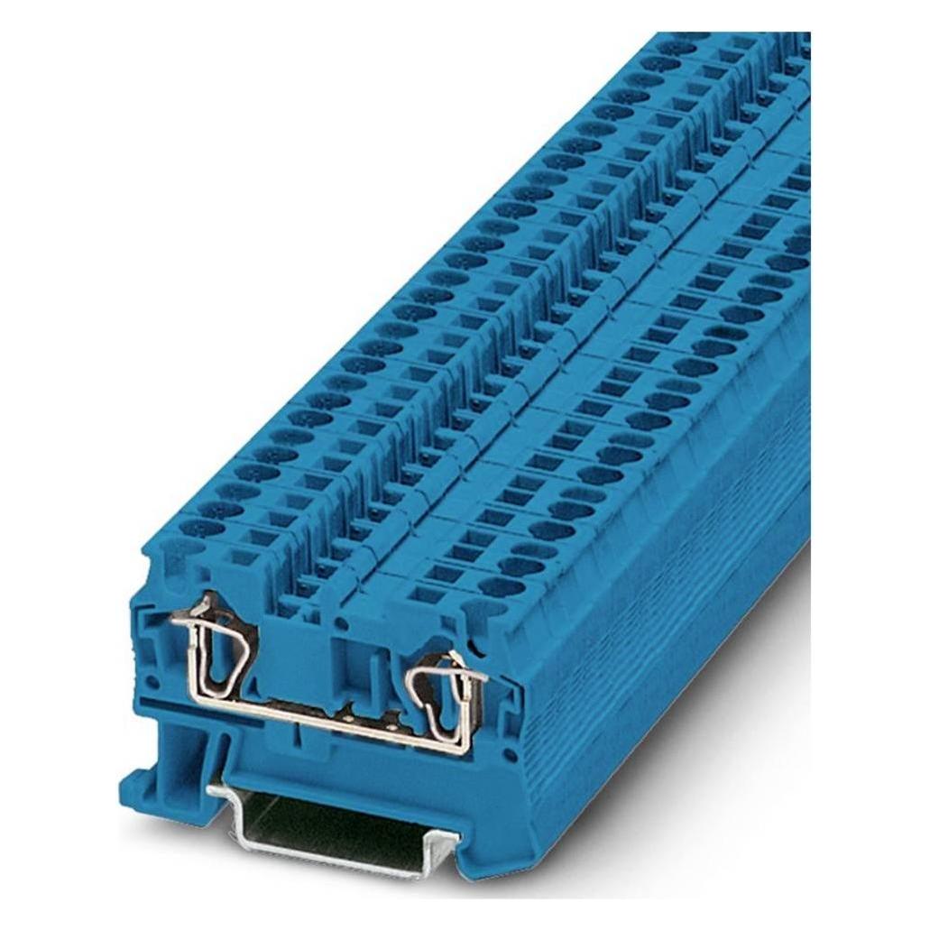 Phoenix Contact Zugfederklemme, Elektronikkabel + Stecker, Blau