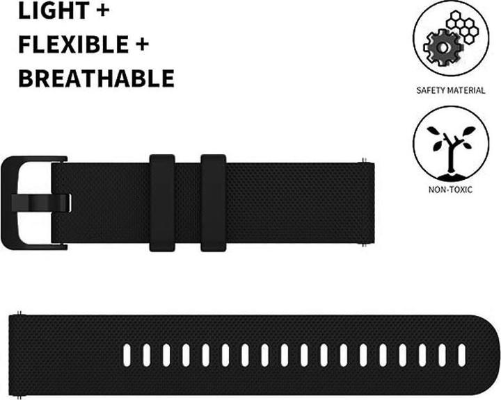 Produktbild Cbx Gear Silikon Uhrenarmband 22mm (22 mm, Silikon)